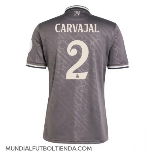 Camiseta Real Madrid Daniel Carvajal #2 Tercera Equipación Replica 2024-25 mangas cortas